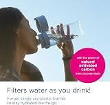 BRITA Vital Filter Bottle Pastel Blue 0.6l with 2 MicroDisc Filters view 2