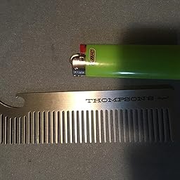 Amazon Com Customer Reviews Thompson S Metal Comb For Men Metal