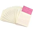 Hygloss Non-Adhesive Library Pockets, Manila, 40 count