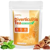 JIAOMING Diverticulitis Tea for Digestion and Bloating, Herbal Calming Blend For Women and Men Gut Health, Smooth Taste for Stomach Wellness Natural Loose Leaf Teabags with Chamomile &amp; Peppermint