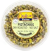 Setton Farms Shelled Pistachio Kernels, Dry Roasted No Salt, 20 Ounce (No Shells, Unsalted) (Also perfect for making Dubai Chocolate)