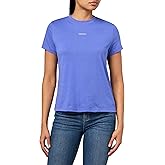 DKNY Women's Short Sleeve Crew Neck Knot Front T-Shirt