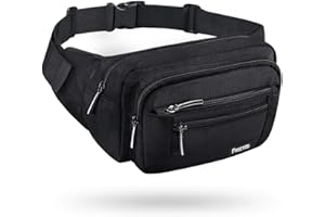 FREETOO Waist Pack Bag Fanny Pack for Men&Women Hip Bum Bag with Adjustable Strap for Outdoors Workout Traveling Casual Running Hiking Cycling