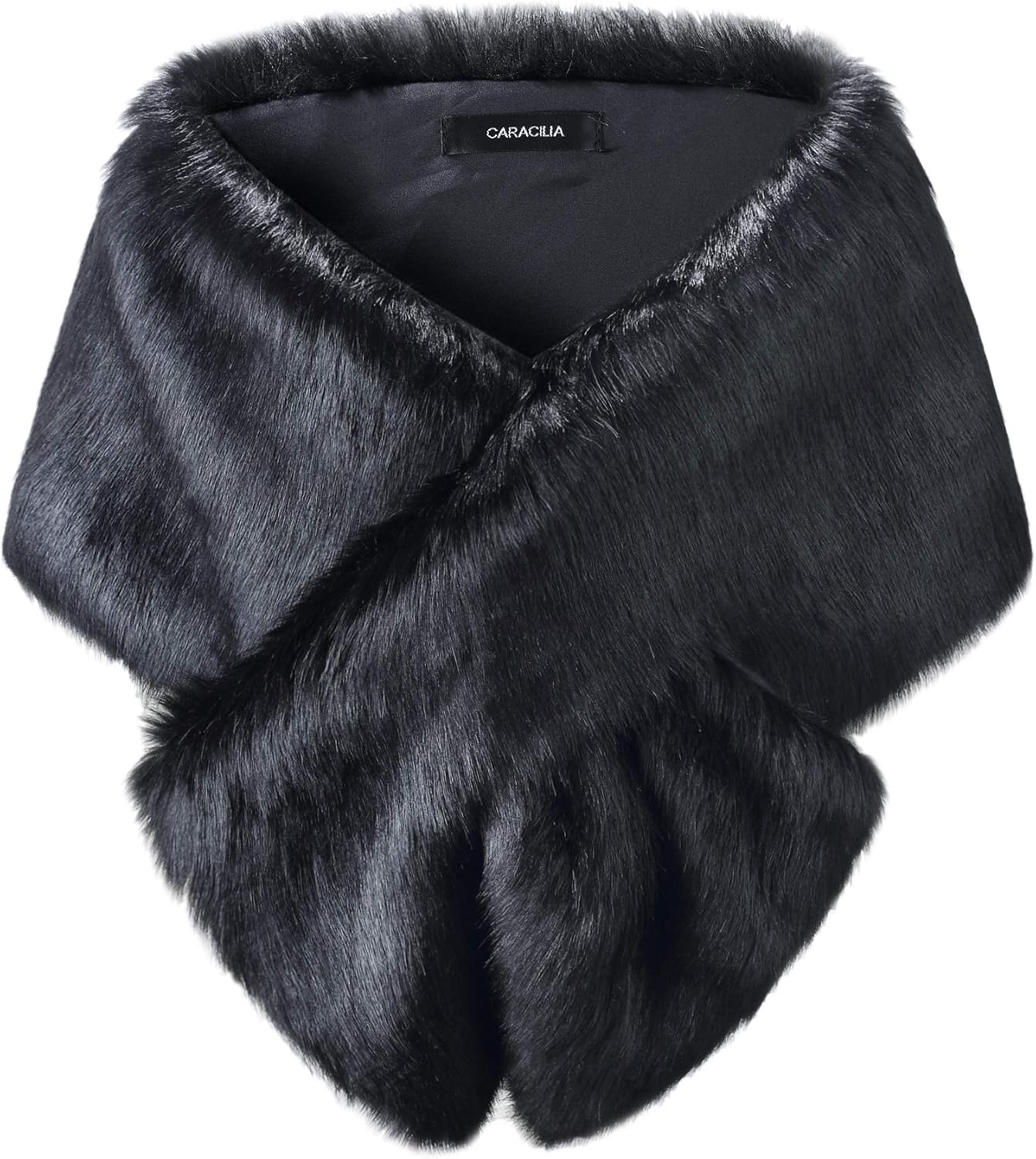 Vetements Chales Overdose Femme Echarpe Oversize En Fausse Fourrure Hiver Capes Et Ponchos