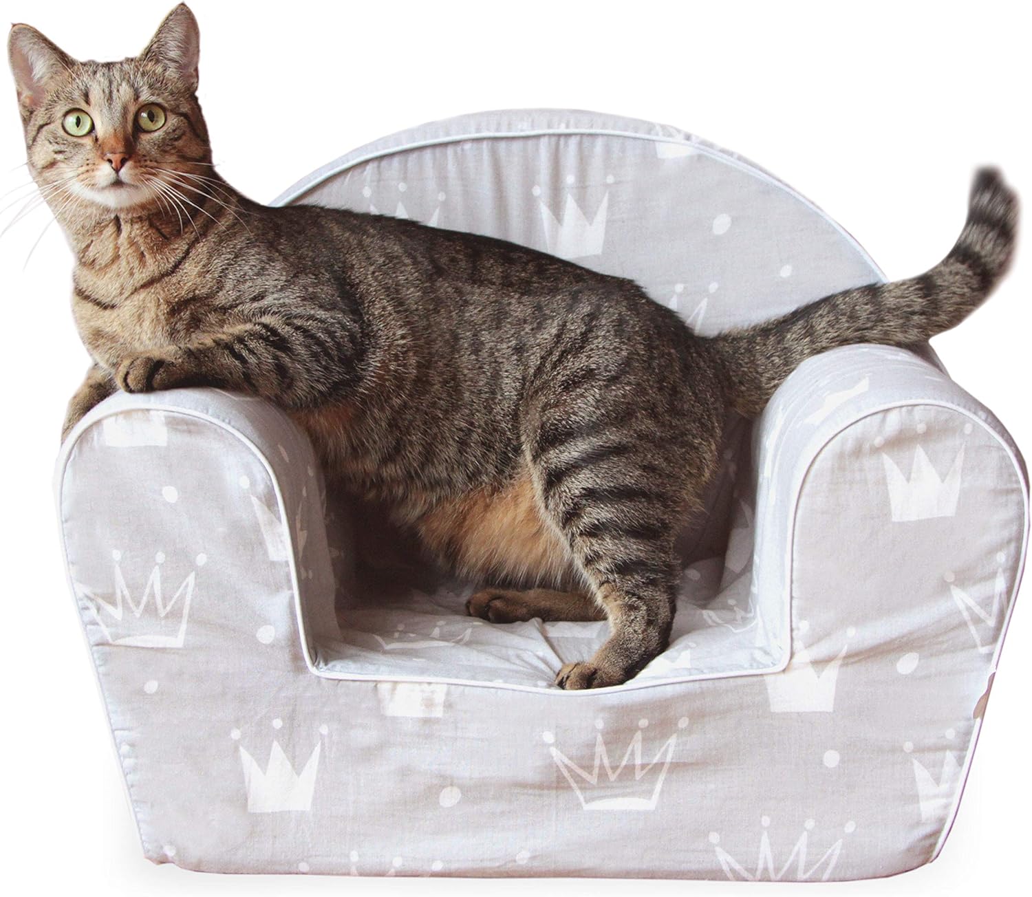 Musehouse Pet Sofa Pet Bed Perfect For Dogs And Cats Comfortable Soothing And Tasteful Foam Armchair Cats Puppies And Small Dogs Amazon De Pet Supplies