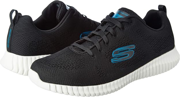 Skechers Elite Flex Clear Leaf Trainers 