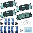 Bendix Priority1 CFC1293 Ceramic Front Brake Pads for Lexus ES300h 2018-2013, ES350 2018-2007, Toyota Avalon 2018-2008, Camry 2017-2007