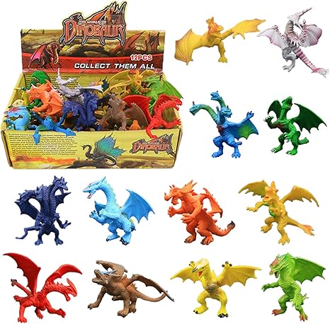 plastic dragon toys