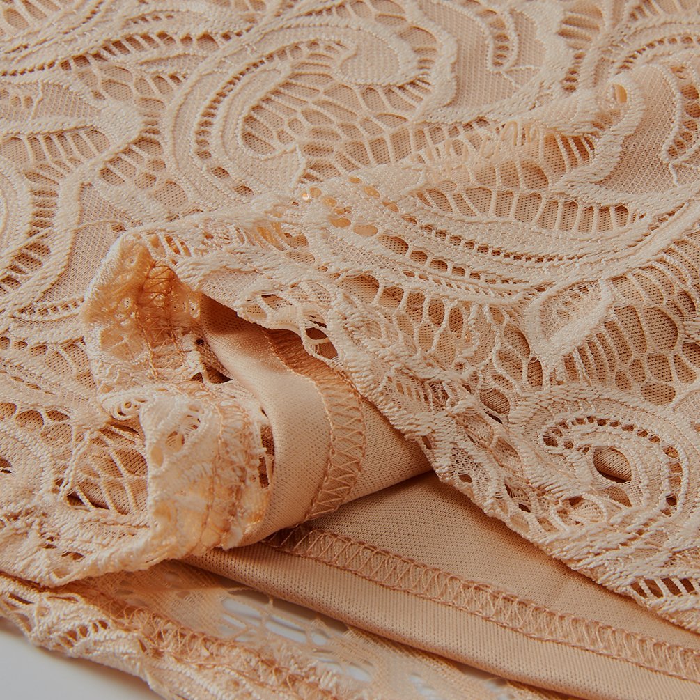 RAISEVERN Abito Donna Eleganti da Cerimonia Lunghi Manica a 1/2 Vestito Lungo Donna Estivo Abito da Sera L