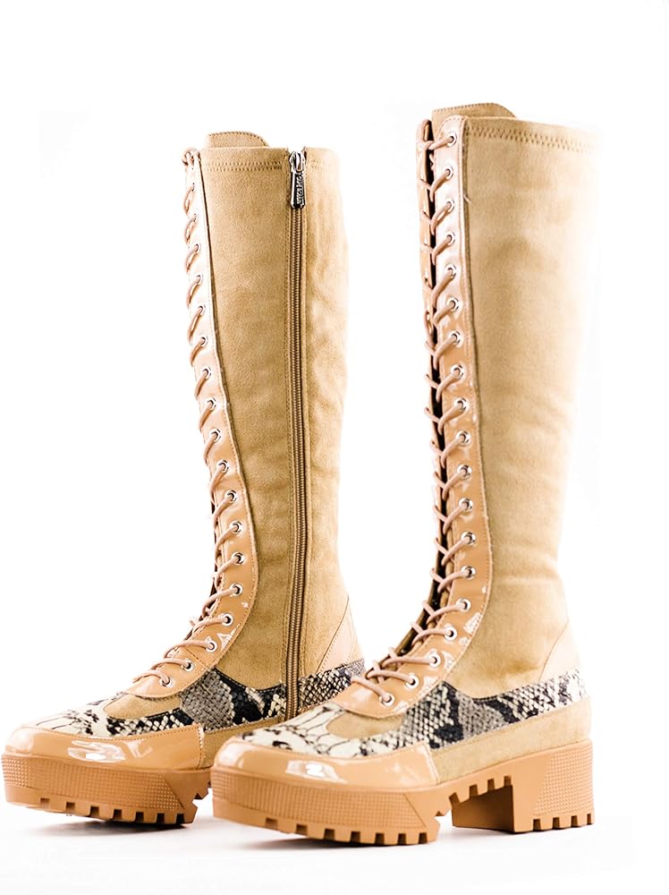 cheap chunky platform boots