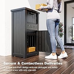 MAIUSCOLI Package Delivery Box for Outside, Large