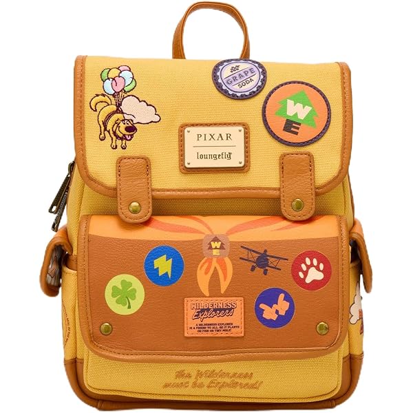 Amazon.com: Loungefly Disney Pixar Characters On Clouds Mini  display picture 2