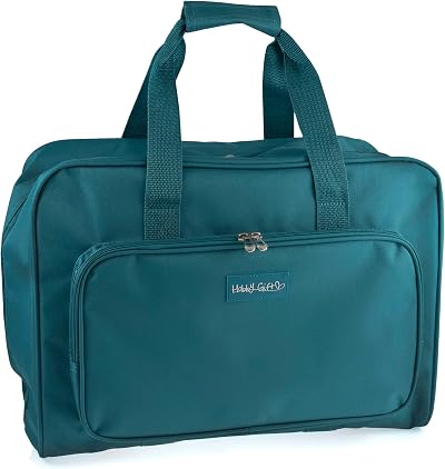 Hobbygift Sewing Machine Carry Case Teal 47x21x33cm