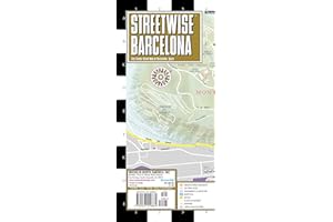 Streetwise Barcelona Map