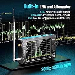 SeeSii TinySA Ultra+ ZS406 Spectrum Analyzer, 4.0