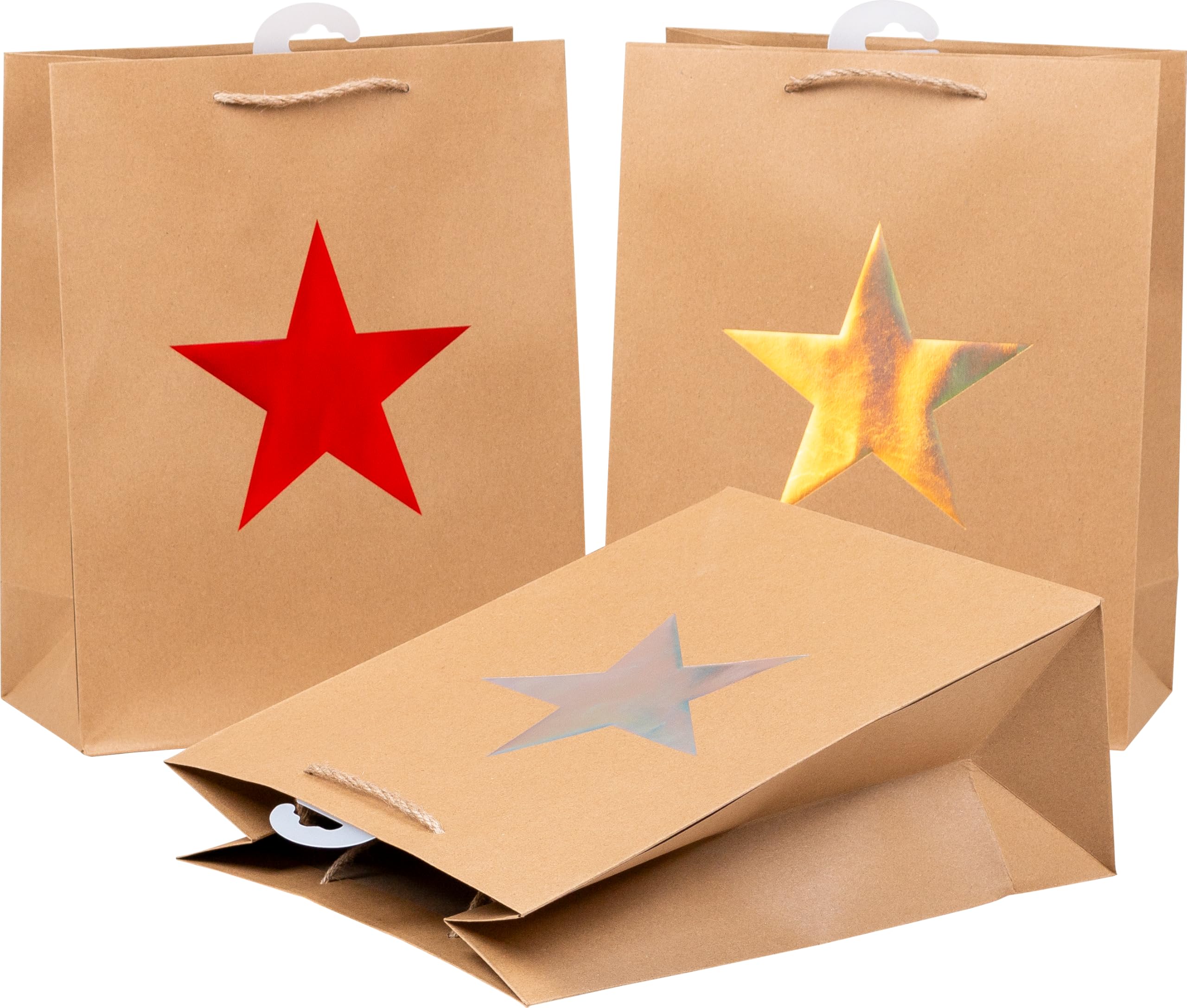 Heku 30823 Paper Metallic Gift Bag 9 x 28 x 35 cm