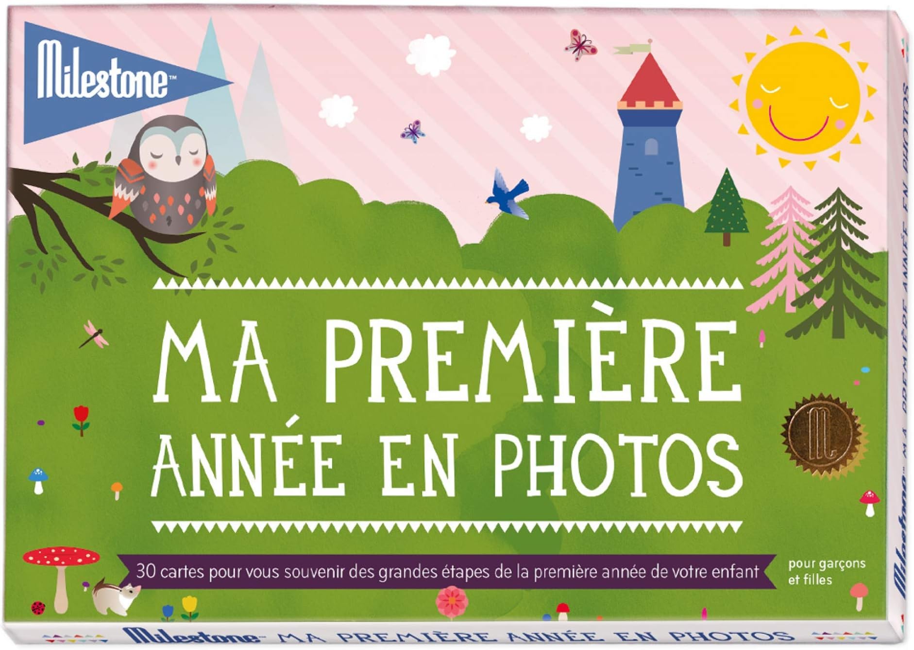 "Ma Première Année" Set of 30 Illustrated Cards [French Language]