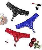 Avidlove Lace Thongs for Women Sexy Panties with