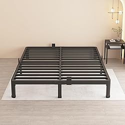 MAF 7 Inch Queen Metal Platform Bed Frame with