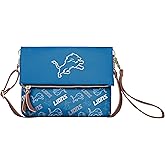 FOCO NFL Team Logo Printed Collection Foldover Purse Handbag Bag Tote
