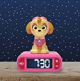 Lexibook PAW Patrol Nightlight Alarm Clock Stella LCD Backlit Snooze RL800PAG view 2