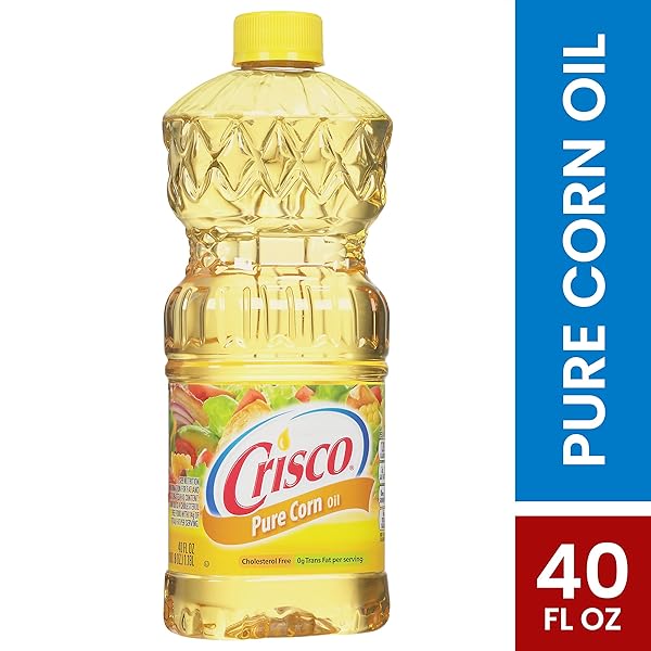 CRISCO PURE CORN OIL, 40 FLUID OUNCE
