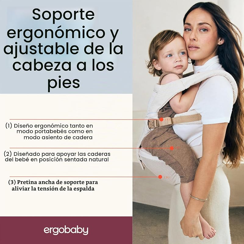 Alta Hip Seat Babytrage mit Babyhüftsitz für Babys und Kleinkinder ab 4 Monaten (5,5 kg - 20,4 kg), Hüftsitz Trage Hüfttrage mit SoftFlex Mesh