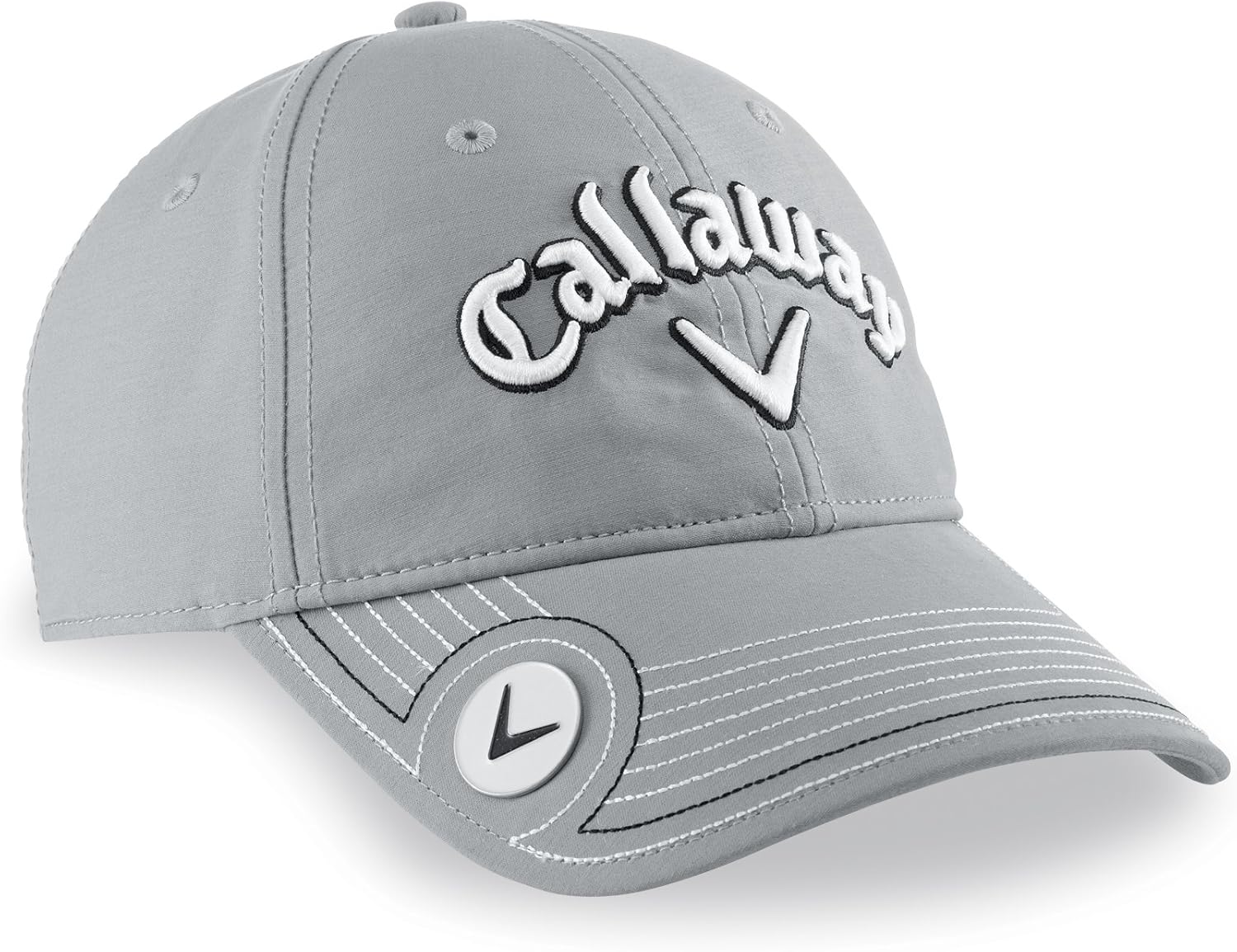 Callaway 2011 Adjustable Magna Tour Cap (Gray) Golf Caps