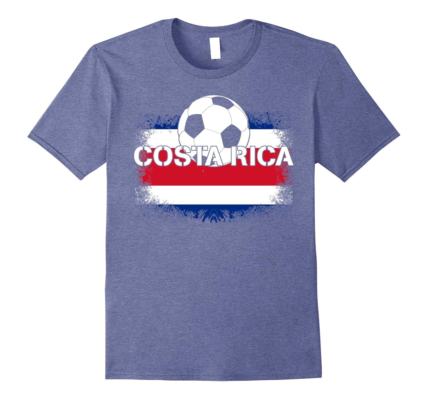 Camiseta Futbol Costa Rica â Costa Rican Soccer T-Shirt-4LVS