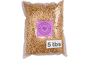 5 Lbs Dry Chick Peas Bulk - Garbanzos Bulk Grown in USA - Triple Cleaned Chickpeas - Despensa Colombiana Dried Chana 80.00 oz Ideal for Cooking and more!