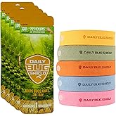 Natural Bracelets, WristBands for Kids & Adults, for Outdoor Indoor Patio Use(5Pcs）