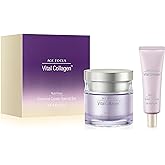 ISA KNOX AGE FOCUS VITAL COLLAGEN Essential Cream (2.4fl oz) - Korean Skin Care, Moisturizer by LG Beauty. Hydrolyzed Collagen, Vitamins C, B12 & E.