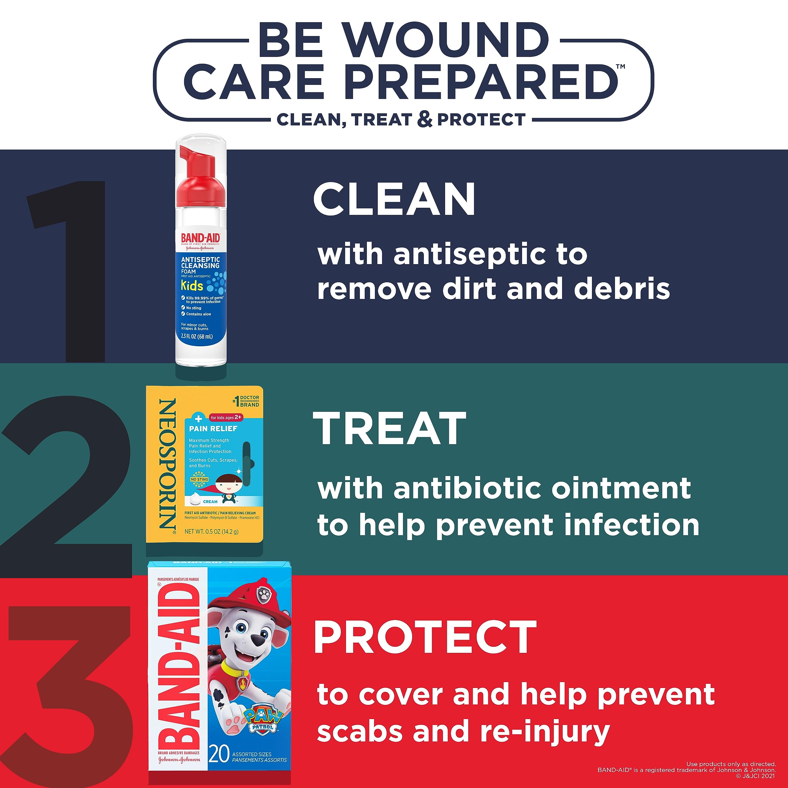 Band-Aid Brand Adhesive First Aid Bandages for Minor Cuts & Scrapes, Wound Care Featuring Disney Pixar's Inside Out Characters, Fun Bandages for Kids & Toddlers, Assorted Sizes, 20 Ct