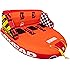 Airhead Mable Towable Tube for Boating, 1-4 Rider Inflatable Boat Tube for Water Tubing, Heavy Duty Full Nylon Cover, EVA Foa