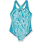 Speedo Girls Printed Sport Splice