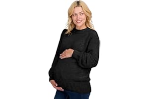 Eliana Chenille Maternity Sweater - Oversized Maternity Sweater - Maternity Sweatshirts