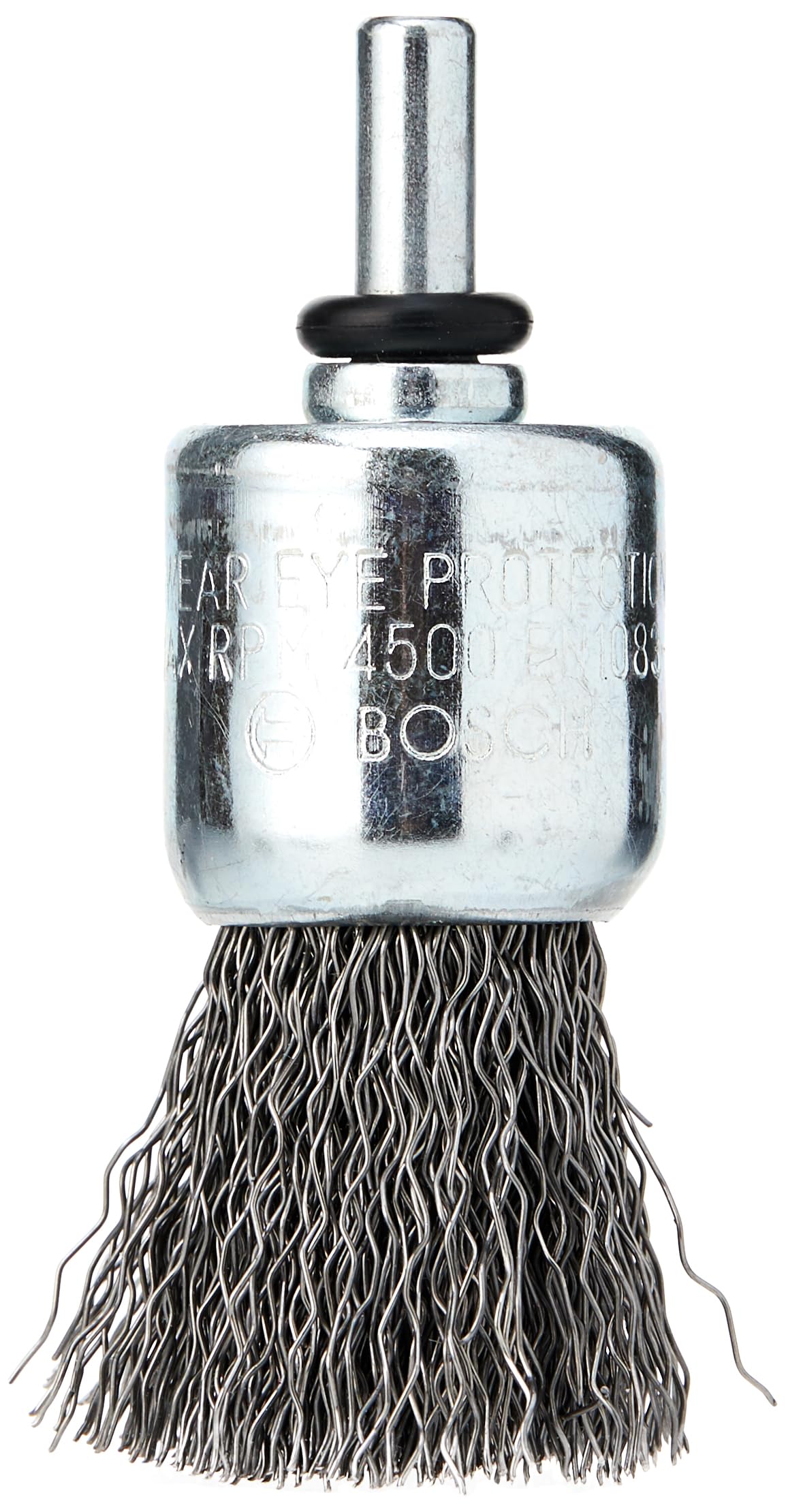 Bosch 2609256538 6 x 25 mm Pencil Brush Crimped Wire Shank