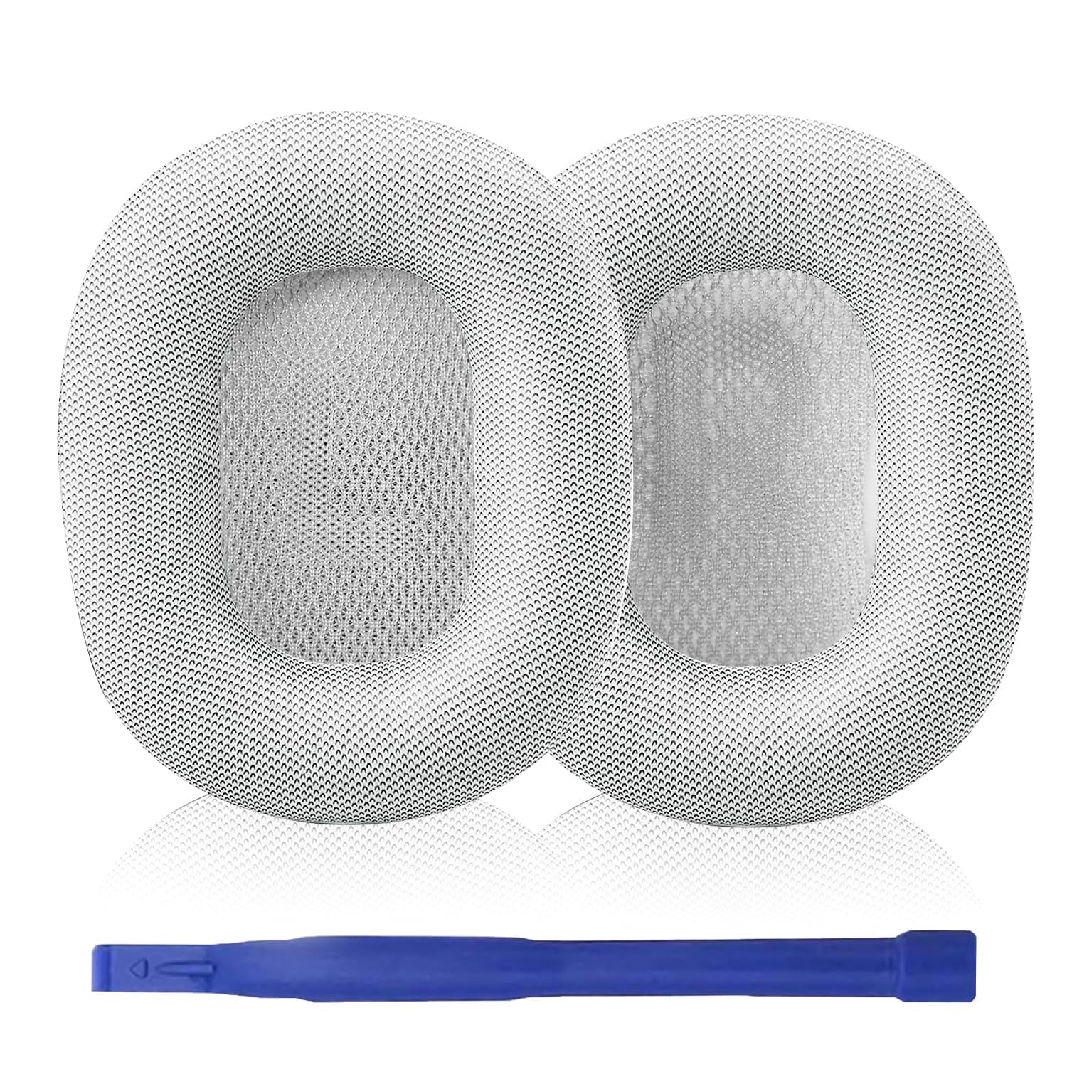 Photo 1 of Ear Cushions for AirPods Max Headphones,AirPods Max EarPads,Ear Pads Covers Made of Protein Leather and Memory Foam?Silver?