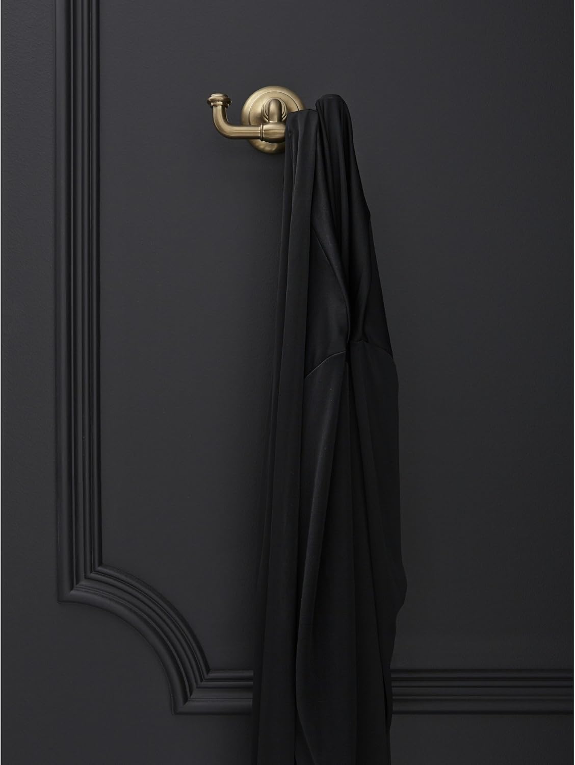KOHLER K-72572-SN Artifacts Double robe hook, Vibrant Polished Nickel - Bath Towel Hooks - 