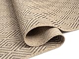 the carpet Kansas Indoor Outdoor Rug jute look 160 x 230 cm view 5