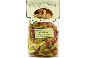 Sapori Antichi Pasta, Multicolor Farfaline Bowtie, 8-Ounce