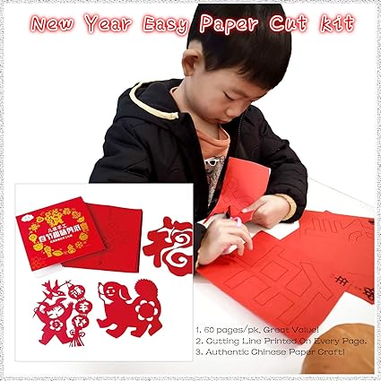 Amazon Com Baiobfm S Chinese Paper Cut For Window Decoration