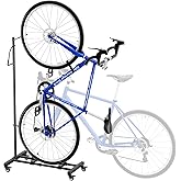 Sttoraboks Vertical Bike Parking Stand - Adjustable Height for 29"Wheels, Space-Saving & Freestanding Bike Rack for MTB/Road Bikes,No-Drill Installation Indoor Bike Storage for Apartments & Garages