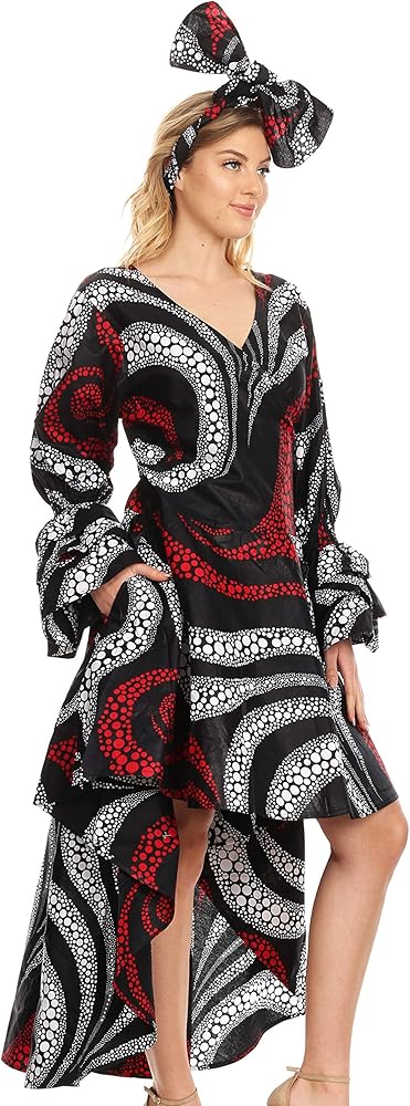 wrap around ankara gowns