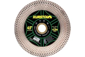 KURSTOL Tile Diamond Saw Blade - 4.5"/115mm Dual-Purpose Diamond Cutting Disc,Angel Grinder Blade Arbor 7/8"-5/8" for Cutting