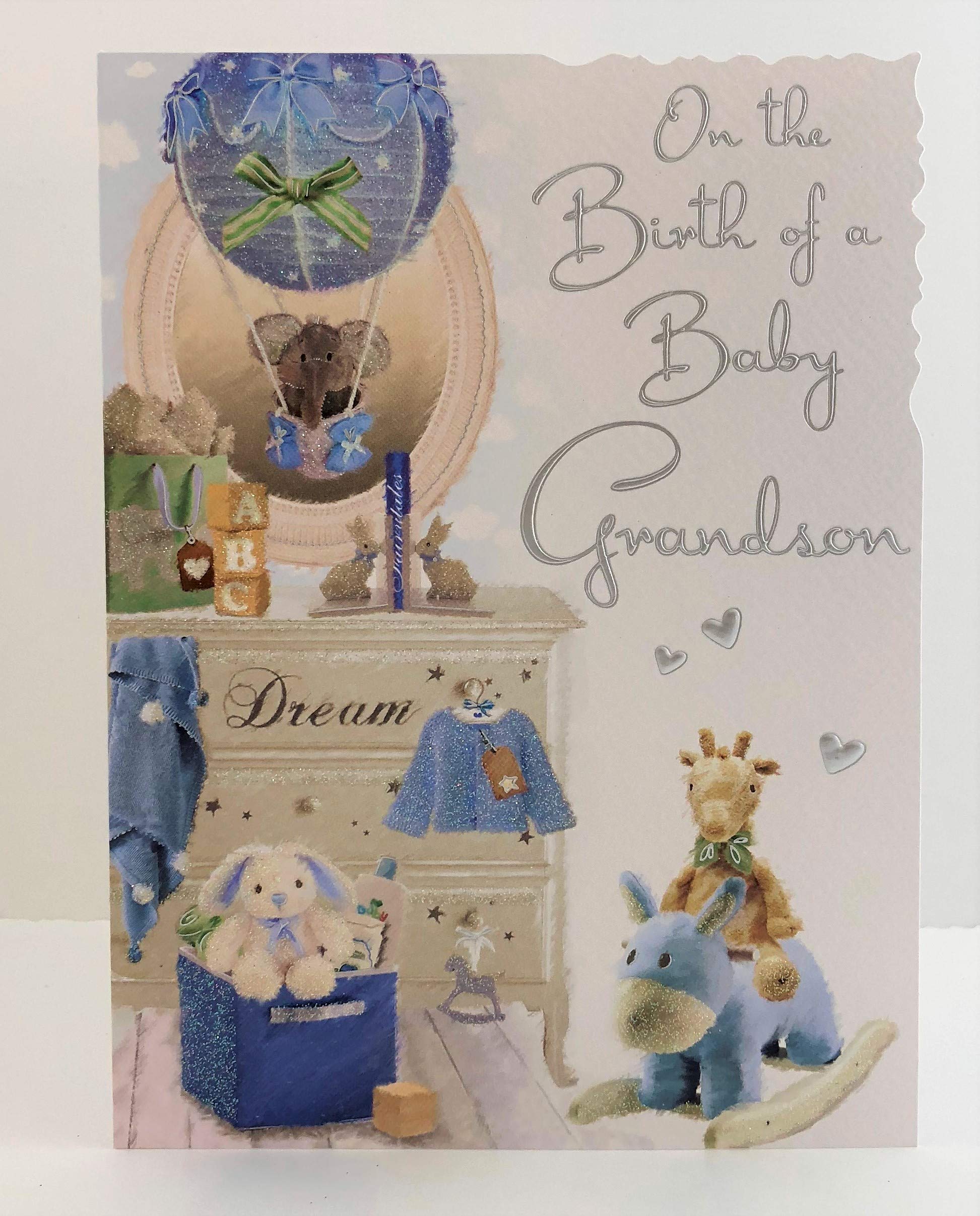 Jonny Javelin On The Birth of A Baby Grandson New Baby Card