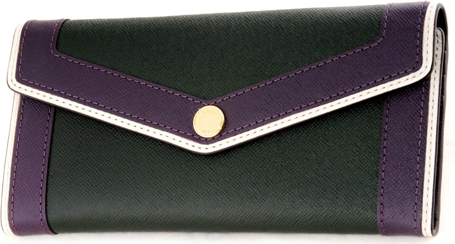 Michael Kors Flap Wallet Saffiano Leather Color Block
