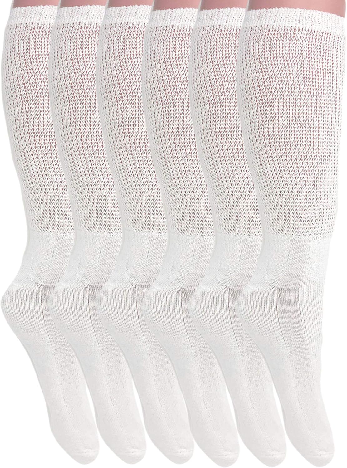 Kleidung & Accessoires Unisex Extra Wide Diabetic Tube Socks 3 Pairs