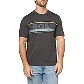 BOSS Mens Big Logo Block Iconic Tee