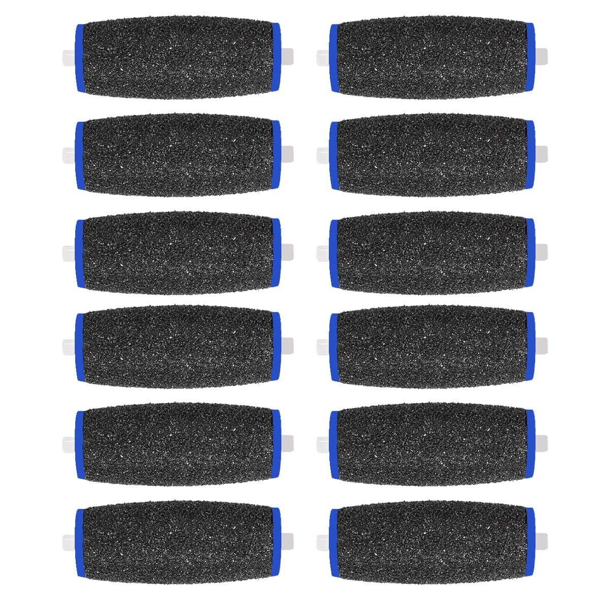 Photo 1 of 12 Pack Extra Coarse Replacement Roller for Amope Pedi,Replacement Head Refills Compatible with Amope Pedi Refills Electronic Perfect Foot File